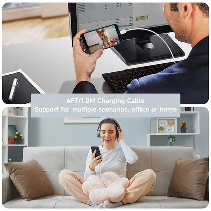 NNBILI 1-3PCS 10A 100W Type C Super Fast Charging Cable Data Cord For Samsung Huawei Xiaomi Redmi Quick Charing USB C Cables NNB