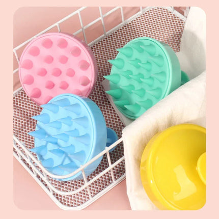 Silicone Scalp Massage Comb - Soft Hair Washing Brush for Growth, Shampoo & Shower, Gentle Scalp Massager for Hair Care