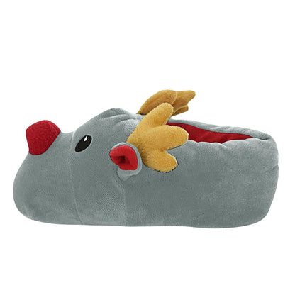 Deer Slippers Soft Shoes Plush Winter Cotton Couple Cute Christmas Cotton Women'S Slipper Women'S Boot Slippers 2025 For Party