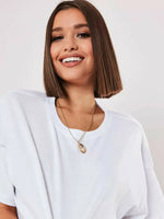 Cotton Women Short Sleeve Dance Running Clothes Yoga Fitness Crop Top Navel Baring New Sport T-Shirt Loose Gym Workout Shirts