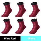 Wine Red 6pairs