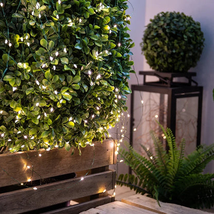200M 2000 LEDs Christmas Waterproof With Remote String Lights Fairy Garland Outdoor Street Lights For Tree Bedroom Party Wedding