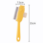 Dog Comb Pet Hair Remover One Button Dogs Brush Self-cleaning Cat Brush Massage Combs for Dog Grooming Brushes for Pet Products