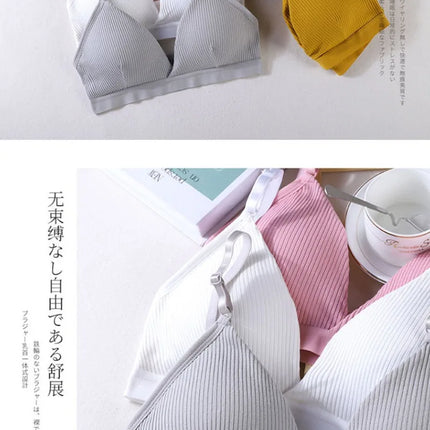 Women Yoga Sports Bras Triangle Cup Underwear Female Breathable Wrapped Tube Top Sexy Beauty Back Adjustable Sling Bra Vest