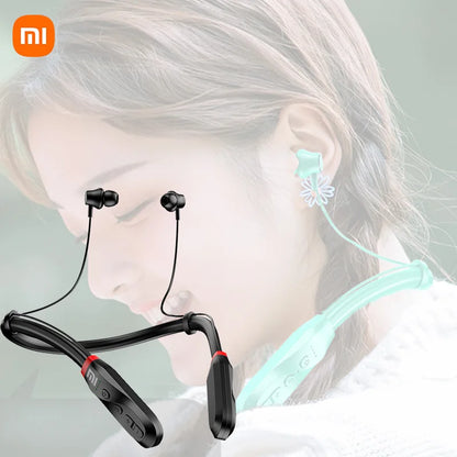 200 Hour Play XIAOMI i35 Neckband Wireless Earbuds Bluetooth5.3 Stereo Earphones Noise Reduction Sport Neckband Headset