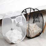 1/3Pcs Dirty Clothes Basket Skeleton Ventilated Foldable Easy Storage Portable Large Capacity Clothes Basket