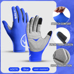 Touch Screen Long Full Fingers Half Fingers Gel Sports Cycling Gloves MTB Road Bike Riding Racing Women Men Bicycle Gloves