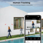 BESDER 15MP Wifi Camera PTZ Outdoor Dual Screen 10X Digital Zoom Human Detection 10MP Security IP Camera Surveillance O-Kam Pro