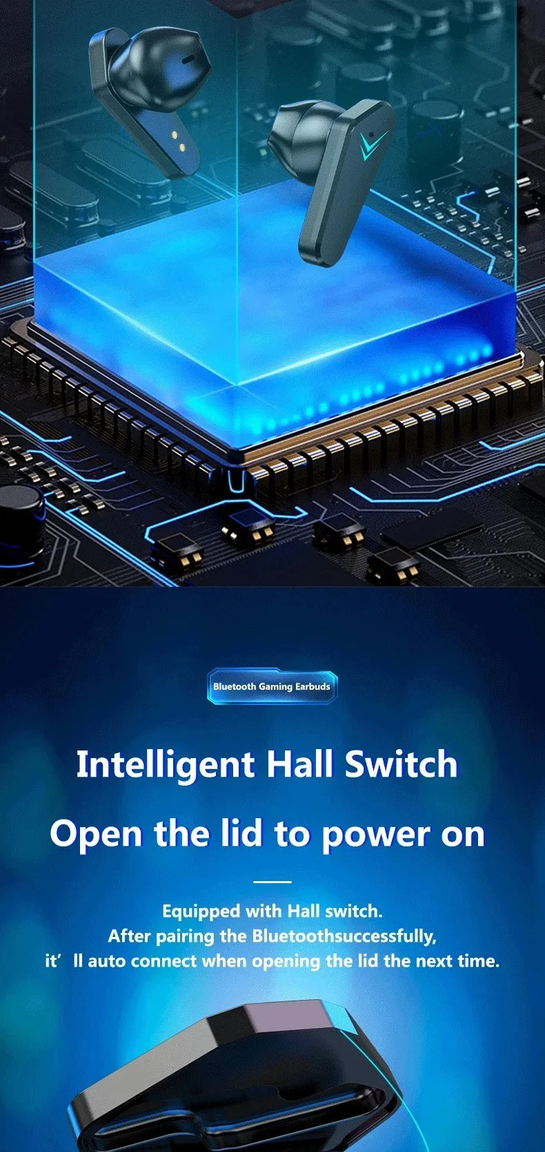 X15 TWS Wireless Earphone Bluetooth Headphone 65ms Low Latency Earbud Esport Gaming Headset Gamer with Mic For Xiaomi iPhone