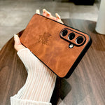 Retro Leather Case For Samsung Galaxy S25 A55 A54 A52 A53 A15 A56 A35 5G S24 S23 S22 S21 Ultra Plus FE Note 20 S24FE S 25 over