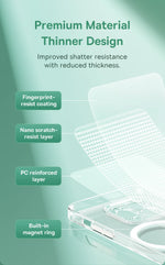 Baseus Magnetic Phone Case for iPhone 15 14 13 12 11 Pro Max Wireless Charging Cover For iPhone 15 14 Pro Max Magnet Clear Case