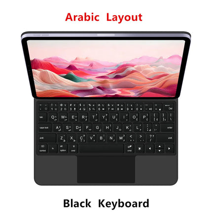 Magic Keyboard for iPad 11th 10th Generation Case 2025 iPad A16 11th 11" A3354 A3355 A3356 A2696 Smart Magnetic Book Cover Folio