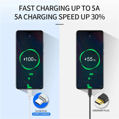 NNBILI 1-3PCS 10A 100W Type C Super Fast Charging Cable Data Cord For Samsung Huawei Xiaomi Redmi Quick Charing USB C Cables NNB