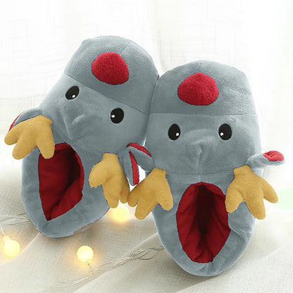 Deer Slippers Soft Shoes Plush Winter Cotton Couple Cute Christmas Cotton Women'S Slipper Women'S Boot Slippers 2025 For Party