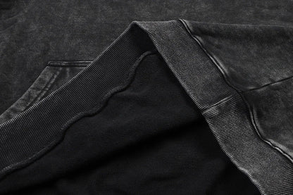 Vintage Washed Hoodies Men Women Cotton Retro Long Sleeve Harajuku Sweatshirts Fashion Loose Pullover Y2k Hip Hop Streetwear