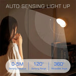 LED Night Light USB Charging Intelligent Human Induction For Bedside Cabinet Home Wardrobe Lighting Motion Sensor Light Led Lamp