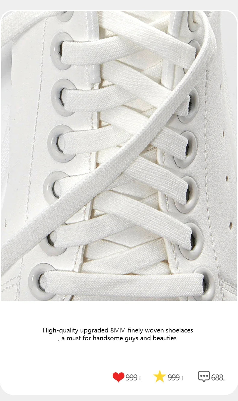 Flat Elastic Shoe Laces Sneakers No Tie Shoelaces for Shoes Tennis Quick Shoelace Clips Without Ties Shoe Accessories Kids Adult