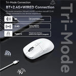 Attack Shark X6 26K DPI Wireless Game, PixArt PAW3395, RGB Magnet, Macro, PC/Laptop