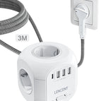 Flat plug 3M 3U1C / EU Plug
