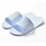 Foldable Home Slippers Hotel Travel Portable Slides Non-Slip Bathing House Guest Use Men Women Unisex Flat Shoes Salon Homestay