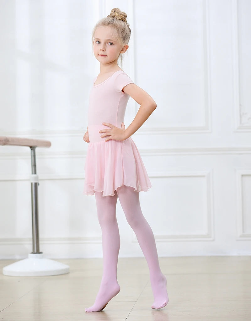 Princess Baby Girls Ballet Tights High Elasticity Dance Pantyhose With Hole Spring Autumn Women Infant Kids Students Stockings