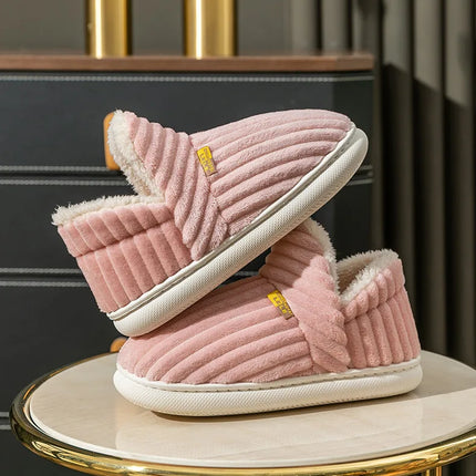 Asgard Classic Plush Slippers For Women Winter 2024 New Outdoor Fluffy Warm Boots Leisure Cotton Shoes Indoor Cozy Home Slides