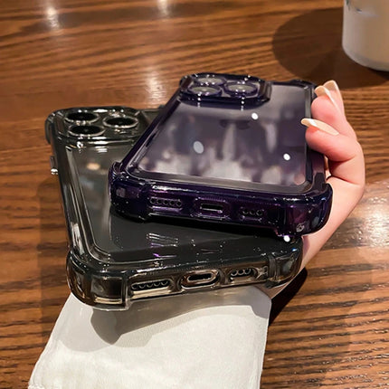 Clear Phone Case For iPhone 16 15 14 13 12 11 Pro Max XR XS 8 Plus Silicone Bumper Transparent Hard Back Cover