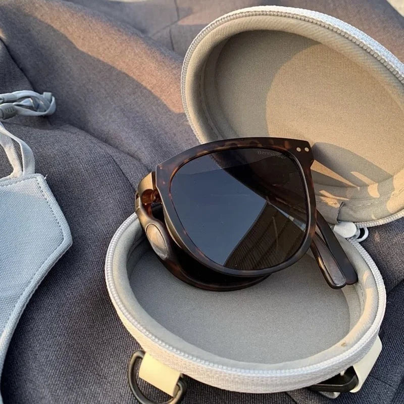Folding sunglasses, portable, ultra light sun protection, UV protection, sunglasses for both men and women