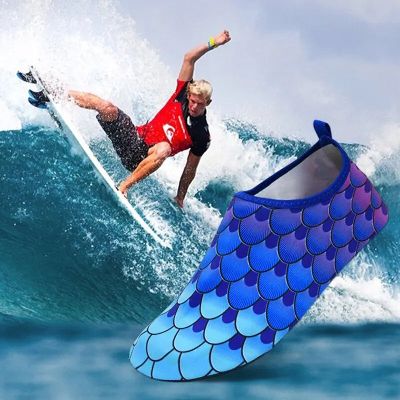 Feslishoet Men Beach Barefoot Aqua Socks Sneakers Women Water Shoes Gym Sports Surfing Diving Swimming Snorkeling Yoga Shoes