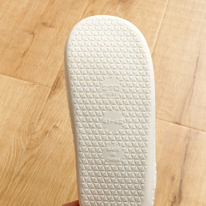 New Home Women's Slippers winter Warm Houseshoes Evil Eye Style Fuzzy Comfy Heart Flat Sole Funny Flip Flops Women Shoes