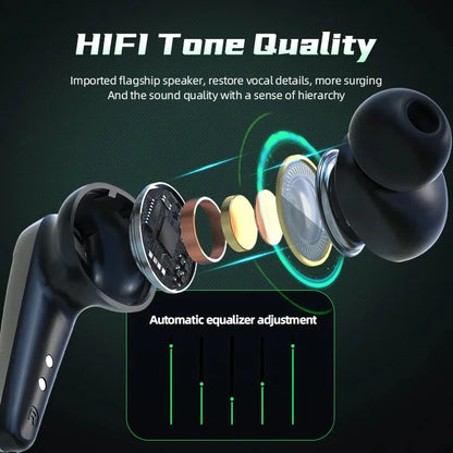 X15pro TWS Bluetooth Earphones Stereo Headset Sport Earbuds Wireless Headphones With Microphones Charging Box For SmartPhones