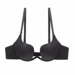 Push Up Bras Backless Women's Bra Low Cut Sexy Gather Brassiere Open Back Wedding Underwear Invisible Seamless Deep V Lingerie