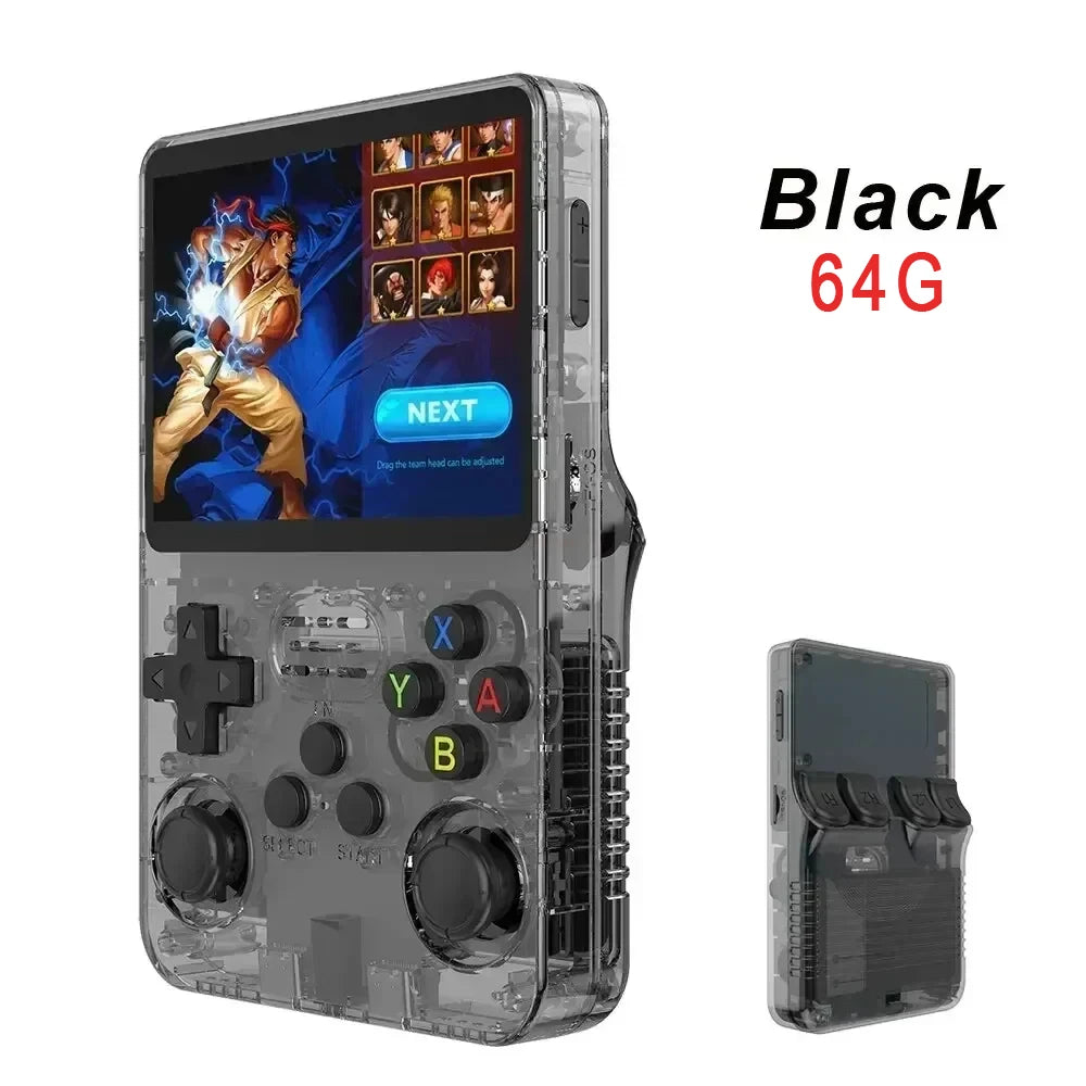 R36s new handheld game console open source Linux 3.5-inch IPS screen handheld 128GB video player Xmas Gift