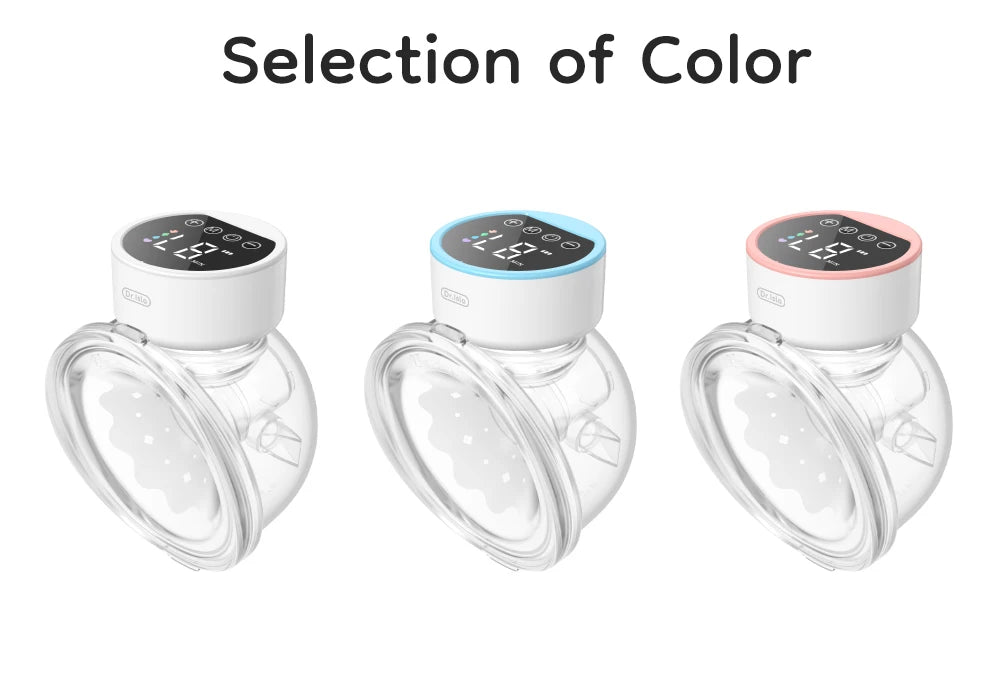 MAMIJOY Wearable Electric Breast Pumps 4 Modes 12 Levels Portable Hands Free Breast Pump Silent Comfort With 19/24mm Flange EB26