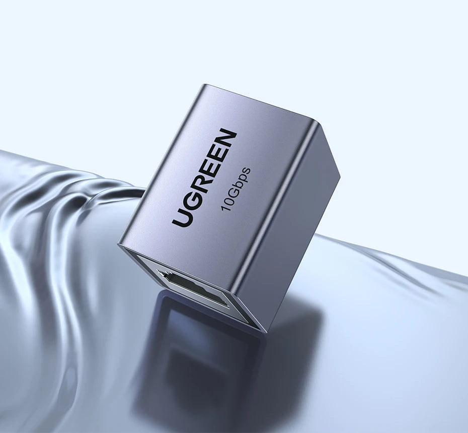 UGREEN RJ45 Connector 10Gbps Network Extender Extension for Cat8 Cat7 Cat6 Ethernet Cable Adapter Gigabit Female to Female