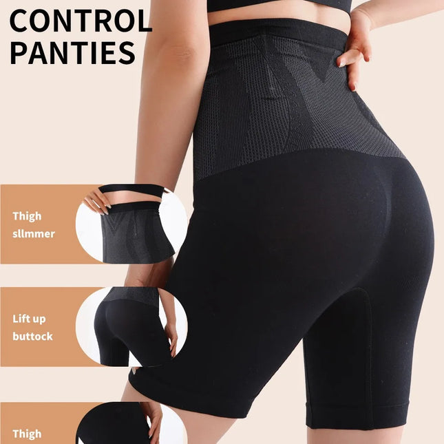 1PCS Women's high-waisted shaping pants, women's postpartum tummy slimming and body shaping pants, seamless large size