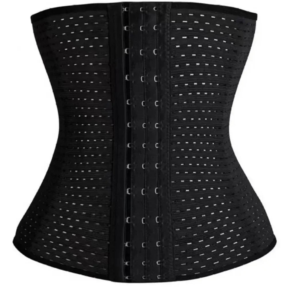 Women Body Shapewear Black Belly Band Tummy Slimming Shaper