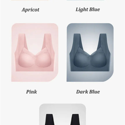5PCS/Set Women Sexy Bras Full Cup Sports Top Soft Seamless Brassiere Lace Sexy Lingerie V Neck Intimates Underwear Plus Size Bra
