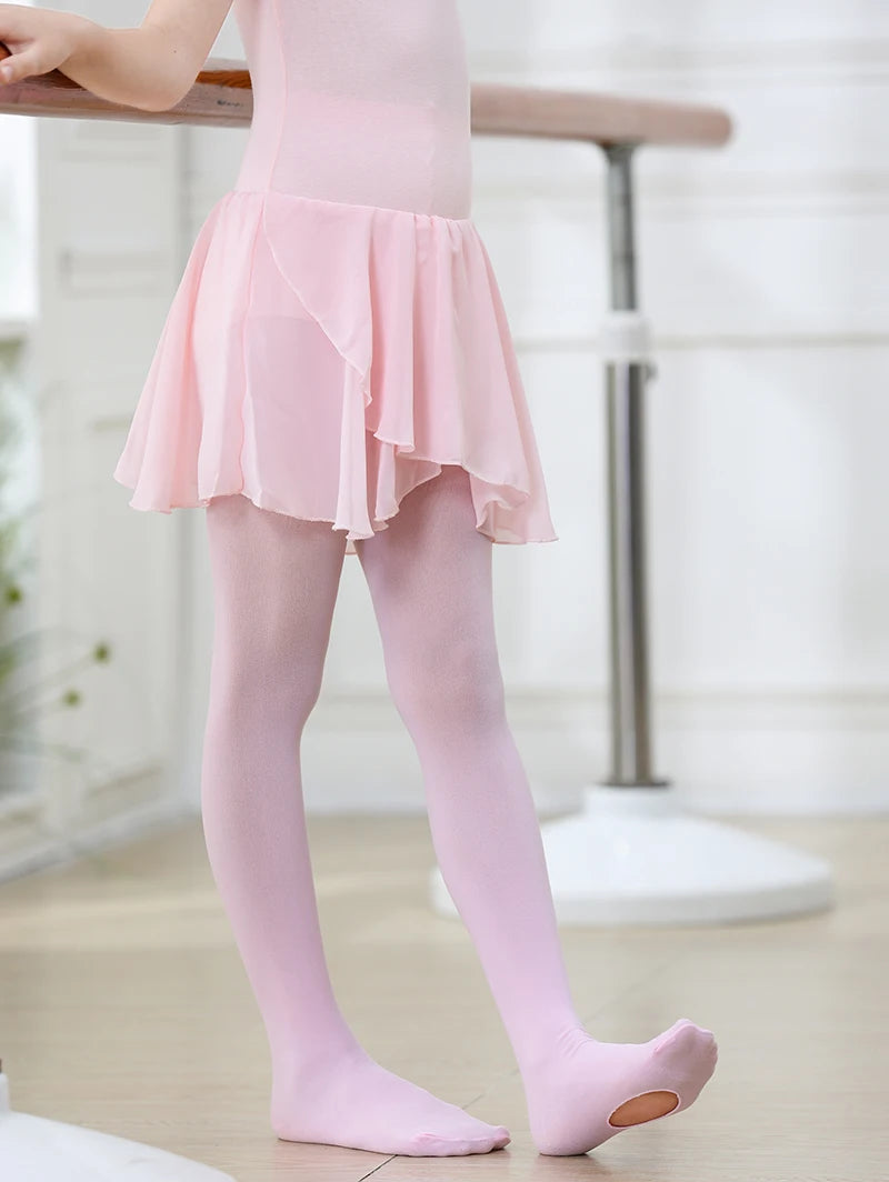 Princess Baby Girls Ballet Tights High Elasticity Dance Pantyhose With Hole Spring Autumn Women Infant Kids Students Stockings