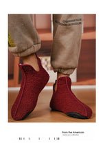 Winter Slippers Men Couples Slippers Non-slip Warm Women and Men Slipper Indoor Soft Shoes Comfortable Flat Home Cotton Shoe