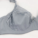 Beauwear Women Floral Lace Bras Perspective Underwire Bra Sexy Lingerie Plus Size Bralette Large Cup 36-46 E