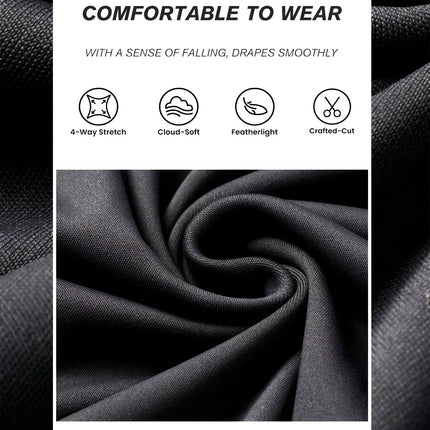 Women's spring and summer high waisted tight fitting flared pants, slim leg long black pants, thin wide leg pants for slim women