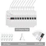 350ml Halloween Blood Bags for Drinks,Blood Bags of Vampire,Energy Drink Bags,Drinkable Blood Bags,Halloween Scary Props