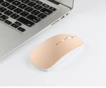 Bluetooth Mouse for APPle MacBook Air Pro Retina 11 12 13 15 16 mac book Laptop Wireless Mouse Rechargeable Mute Gaming Mouse