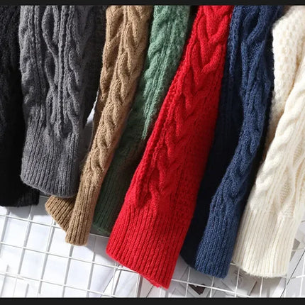 Brand Christmas Sweaters Men Crewneck Sweater Men Pullover Jumpers Fashion Clothing Autumn Winter Tops Male Knitted Sweatshirts
