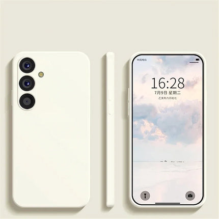 For Samsung A55 A54 5G Case Liquid Silicone Phone Cases For Samsung Galaxy A55 A54 A 55 5G S24 Ultra Plus Back Soft Cover