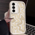 Striped Pattern Phone Case For Samsung Galaxy A17 A56 A16 A36 A55 A54 A15 A25 A35 5G S25 Edge S24 S23 S22 Ultra S24 FE TPU Cover