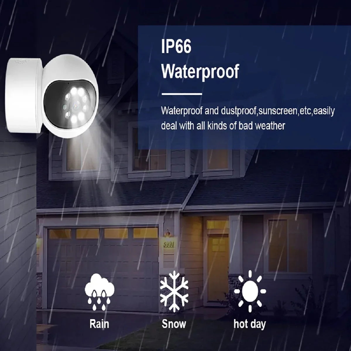 8MP Smart WiFi IP Camera Indoor Home Security Baby Monitor PTZ Camera Automatic Tracking Video Two-way Audio Surveillance Camera