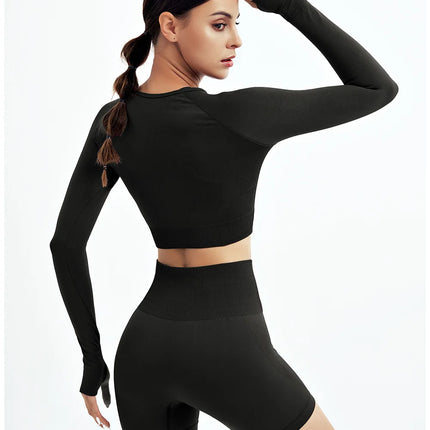WAREBALL 2/3/4pcs Seamless Yoga Set Gym Clothes Sportswear Yoga Suits For Women Fitness Set Tracksuits Sports Bra Gym Leggings