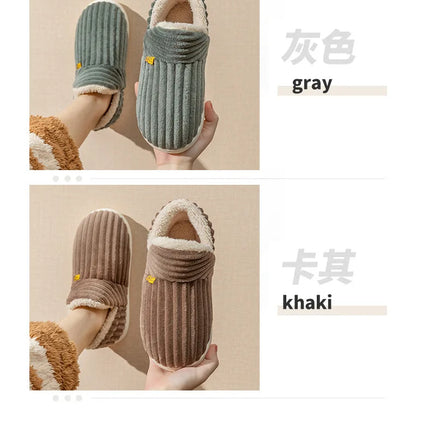 Asgard Classic Plush Slippers For Women Winter 2024 New Outdoor Fluffy Warm Boots Leisure Cotton Shoes Indoor Cozy Home Slides